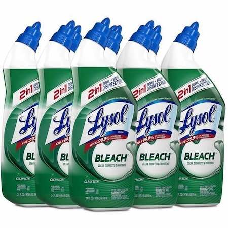Reckitt Benckiser CLEANER, TOILET, BLEACH, 24OZ, 9PK RAC98014CT